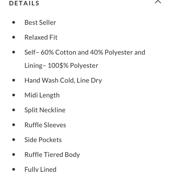 NWT VICI Dolls Ballard Cotton Blended Pocketed Tiered Midi - PAPAYA - Picture 3 of 8